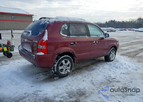 2005 Hyundai Tucson Gl from USA, damaged, VIN KM8JM12B95U121022